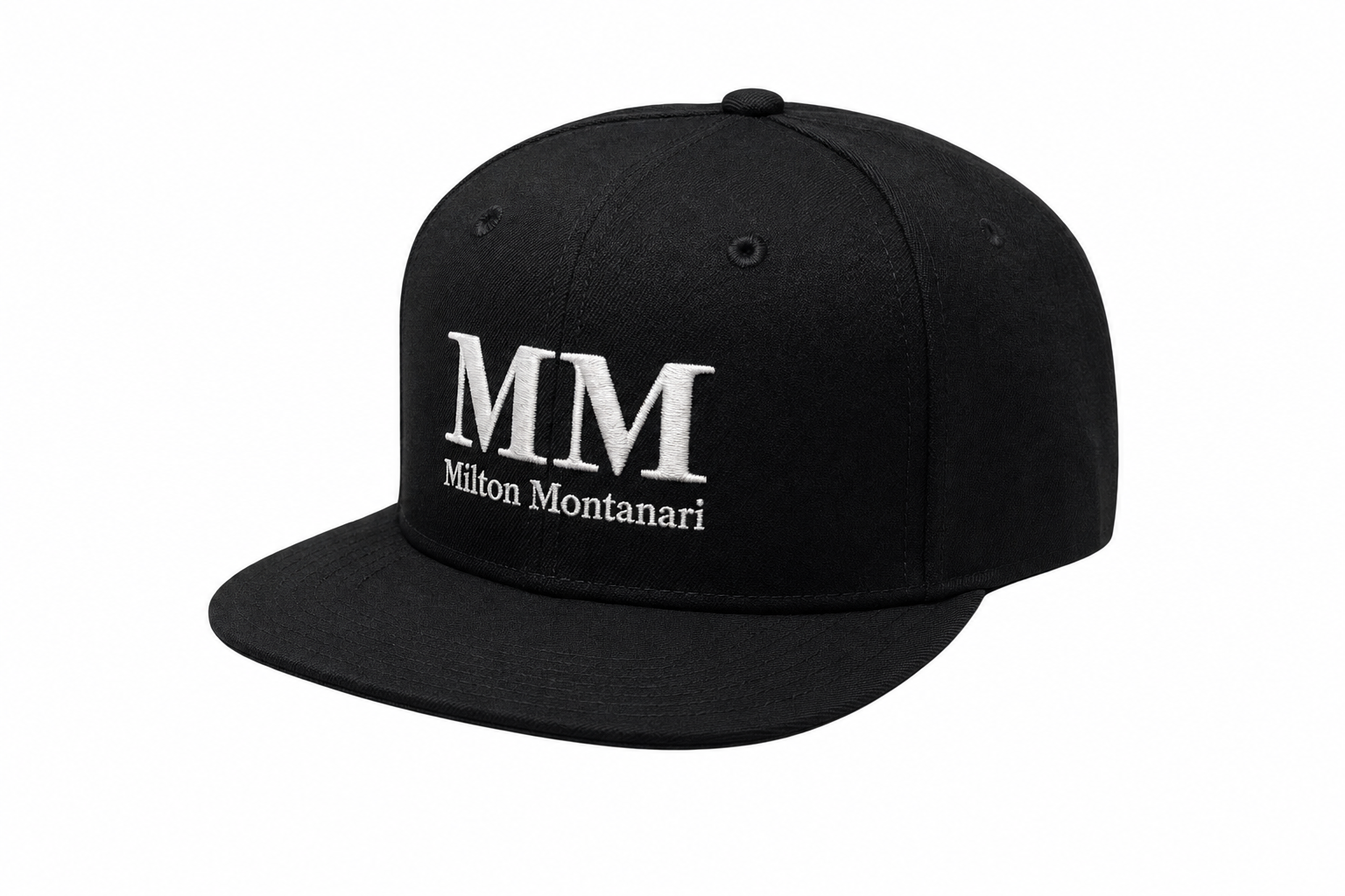 Boné preto: MM Milton Montanari